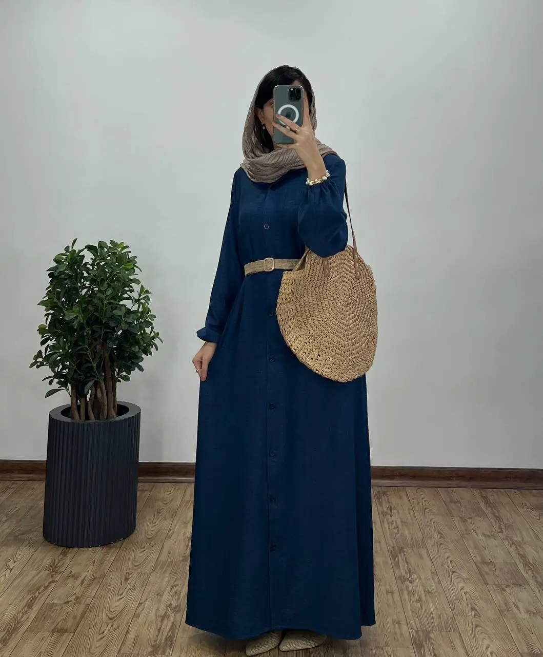 مانتو عبایی بلند بانو